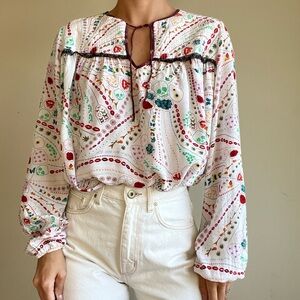 Zadig & Voltaire boho blouse